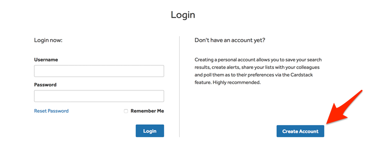 login form